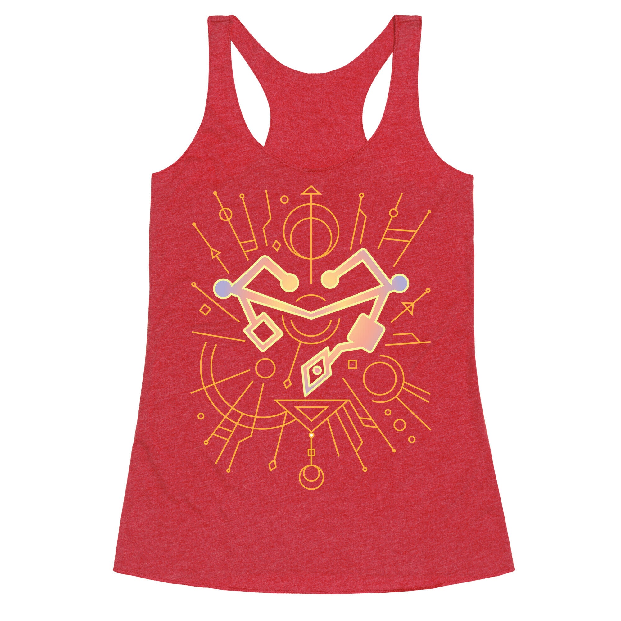 Heart of Etheria Fail Safe Emblem  Racerback Tank