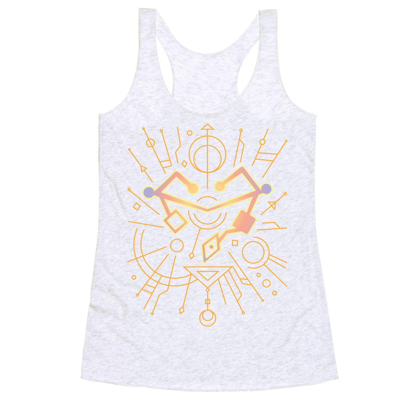 Heart of Etheria Fail Safe Emblem  Racerback Tank