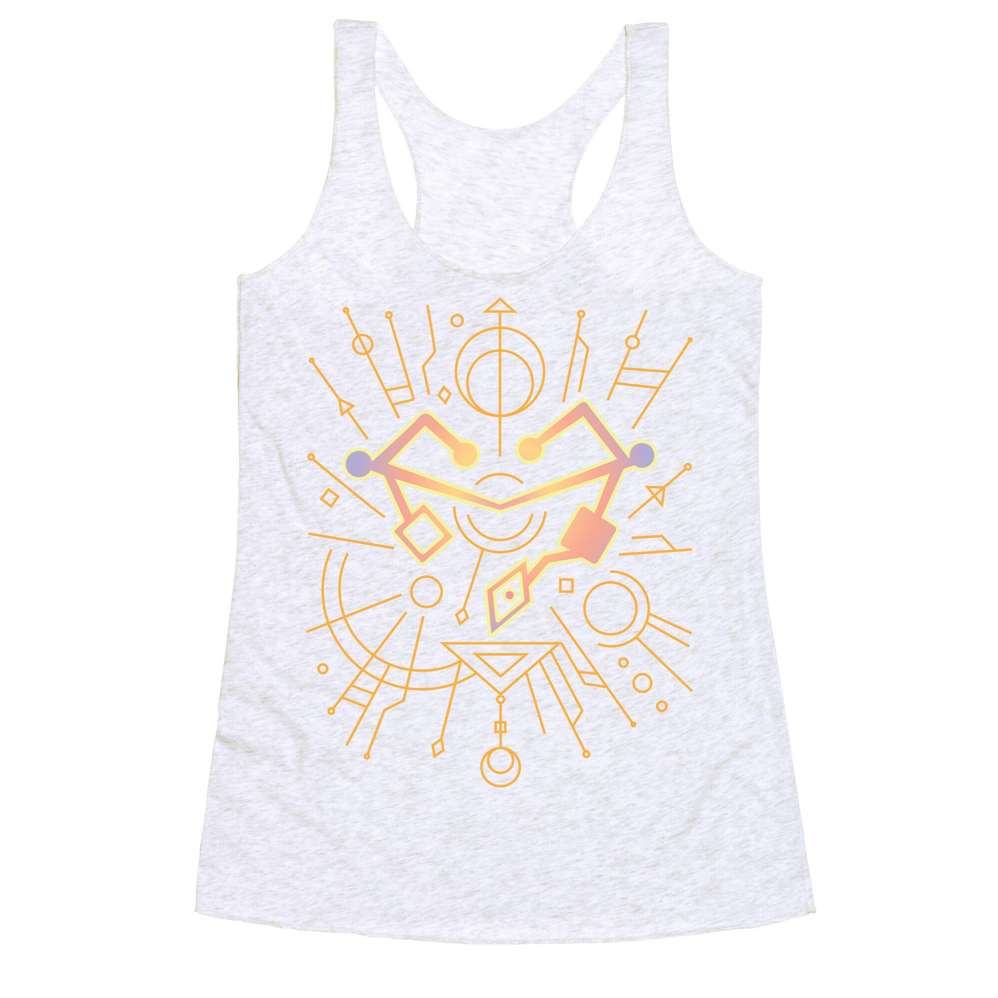 Heart of Etheria Fail Safe Emblem  Racerback Tank