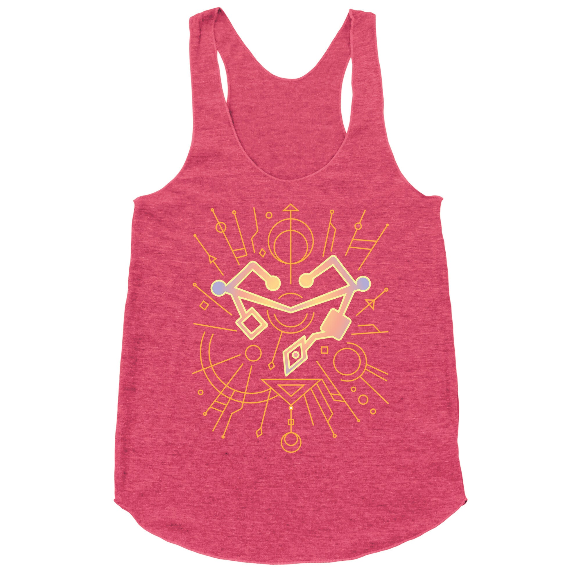 Heart of Etheria Fail Safe Emblem  Racerback Tank