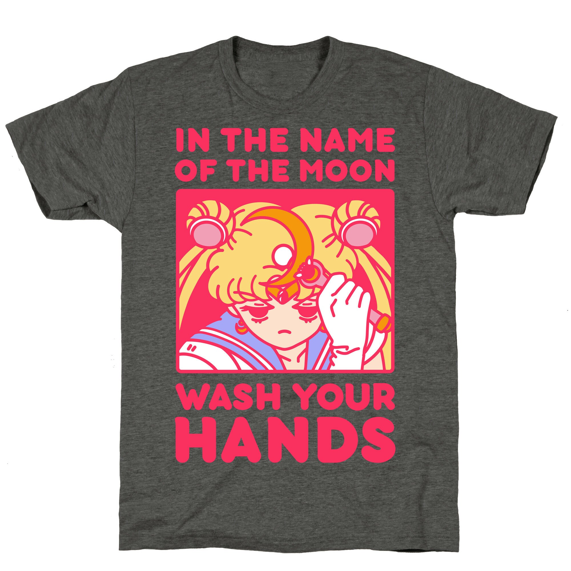 In The Name of The Moon Wash Your Hands Unisex Triblend Tee