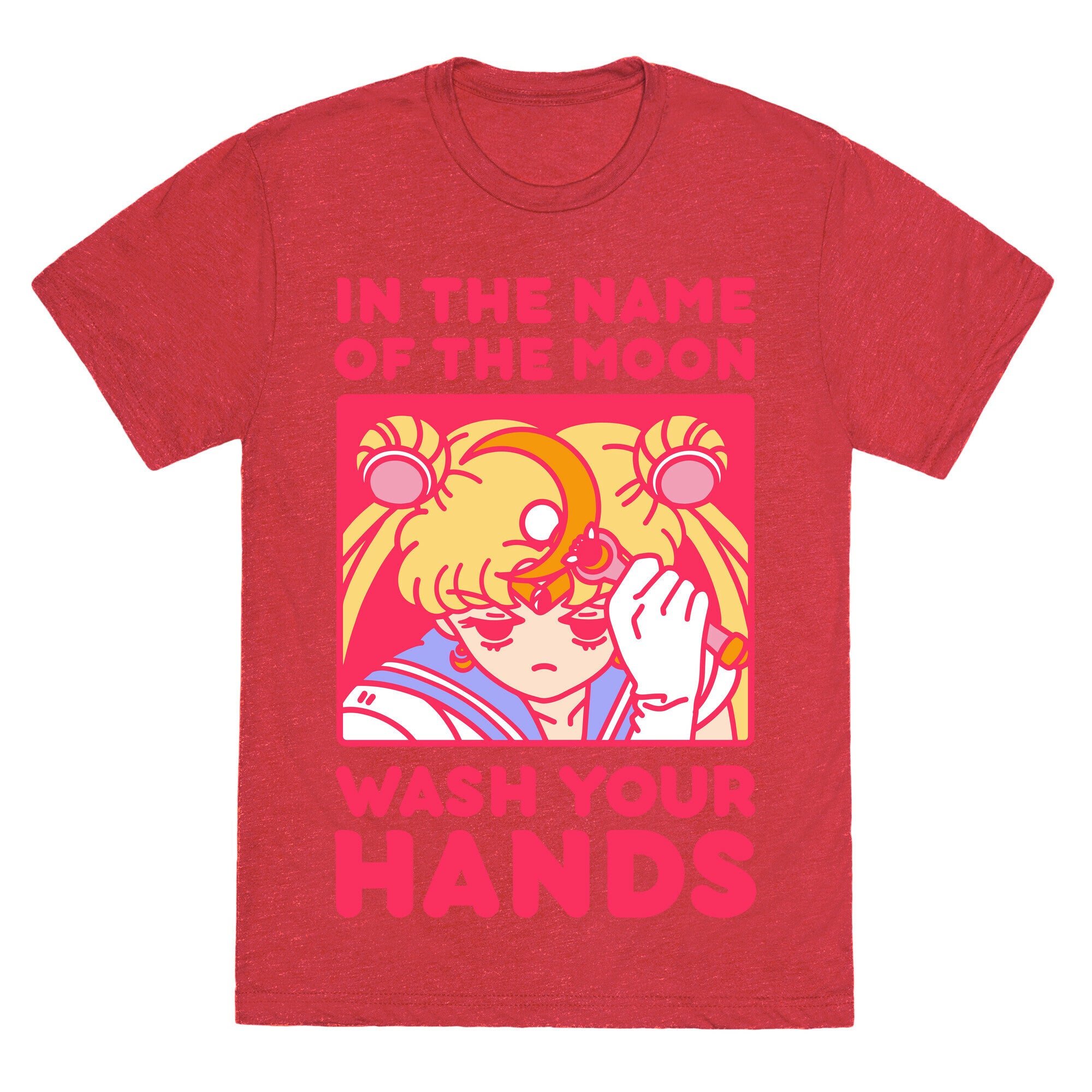 In The Name of The Moon Wash Your Hands Unisex Triblend Tee