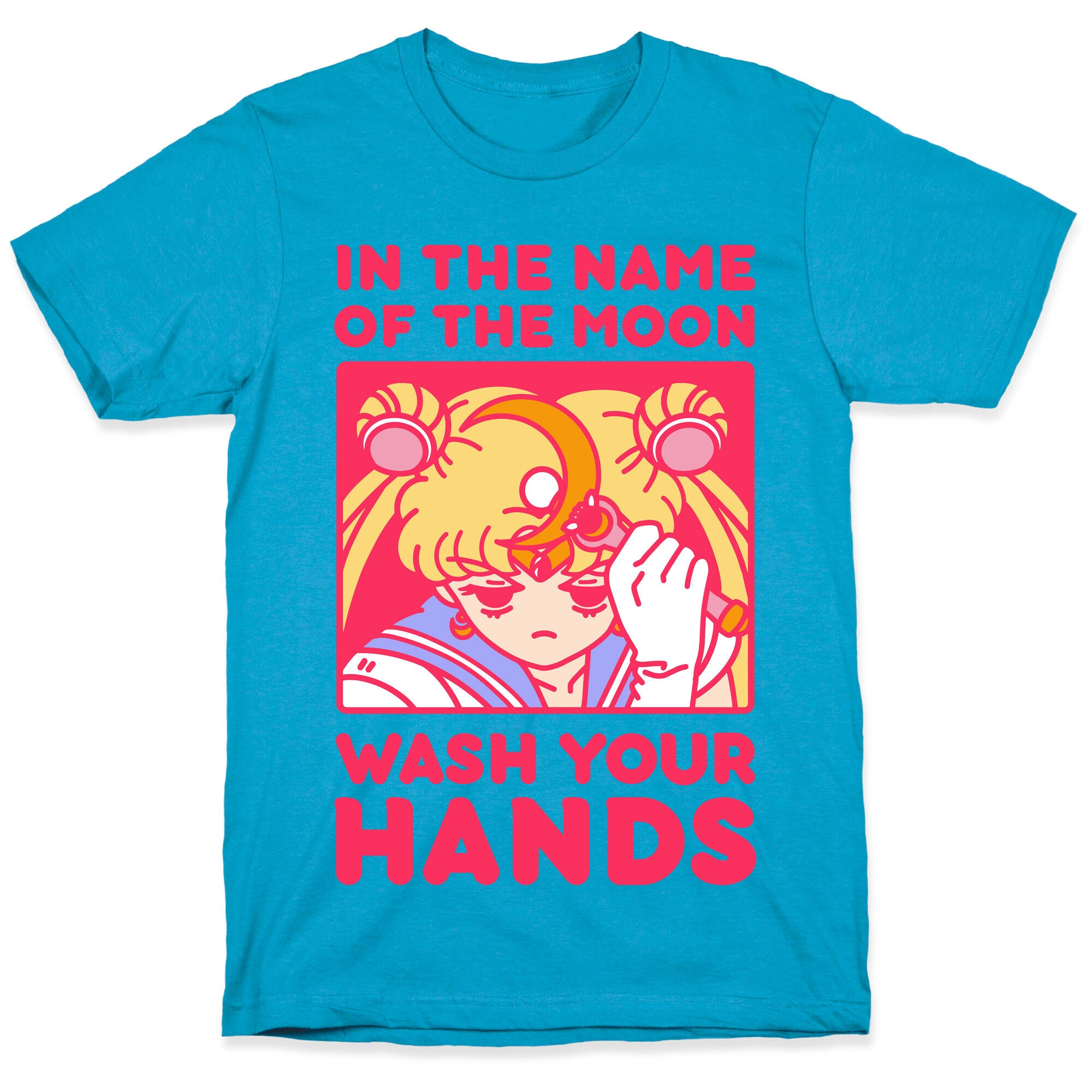 In The Name of The Moon Wash Your Hands Unisex Triblend Tee