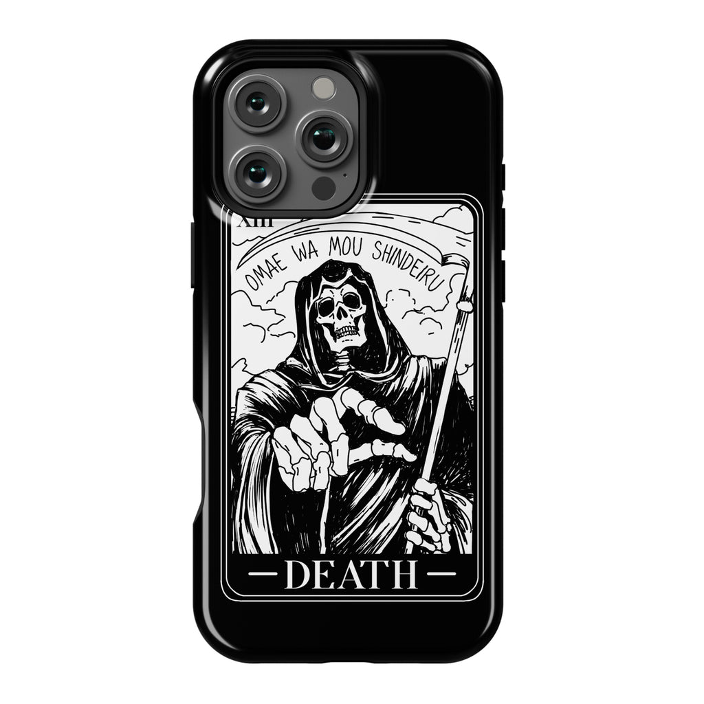Omae Wa Mou Shindeiru Death Tarot Card Phone Case
