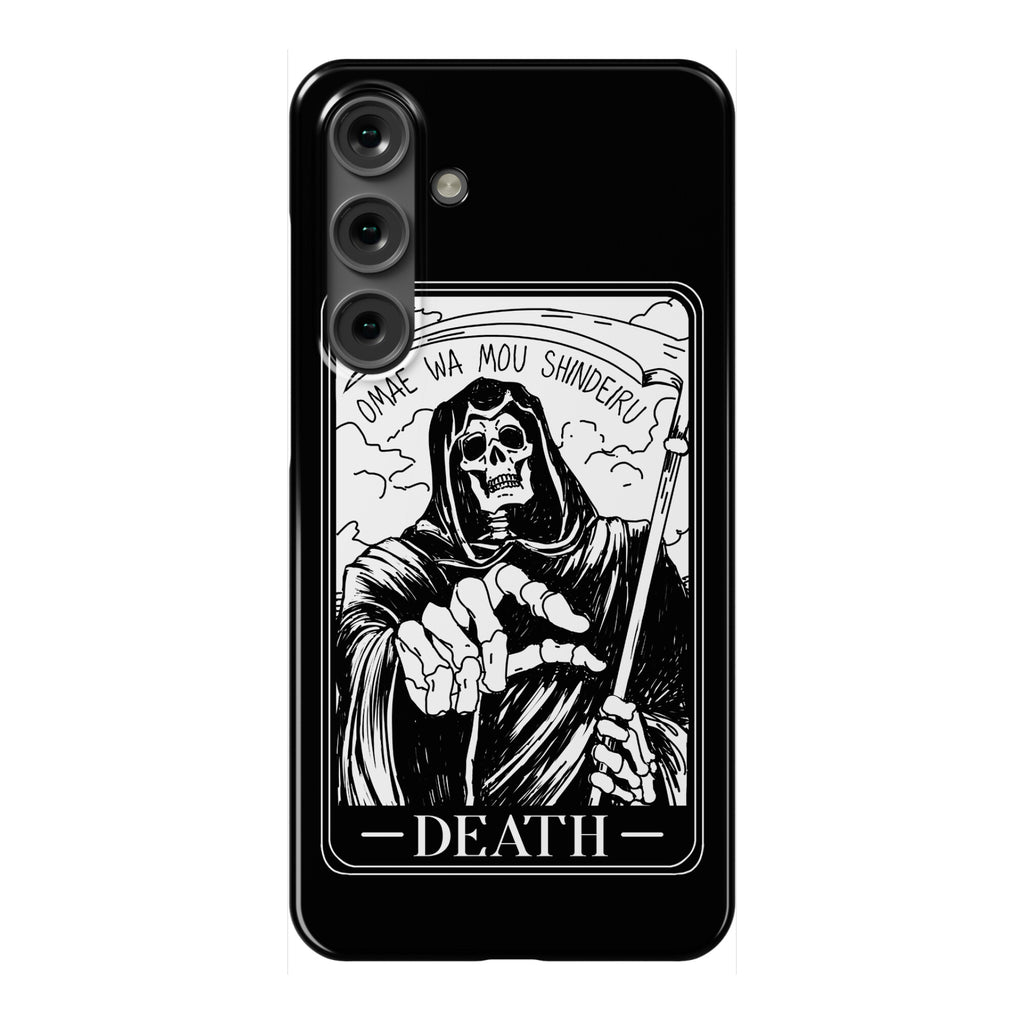 Omae Wa Mou Shindeiru Death Tarot Card Phone Case