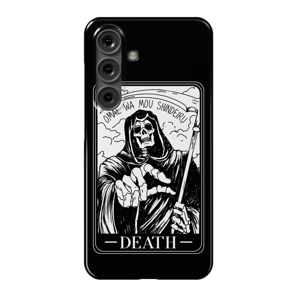 Omae Wa Mou Shindeiru Death Tarot Card Phone Case