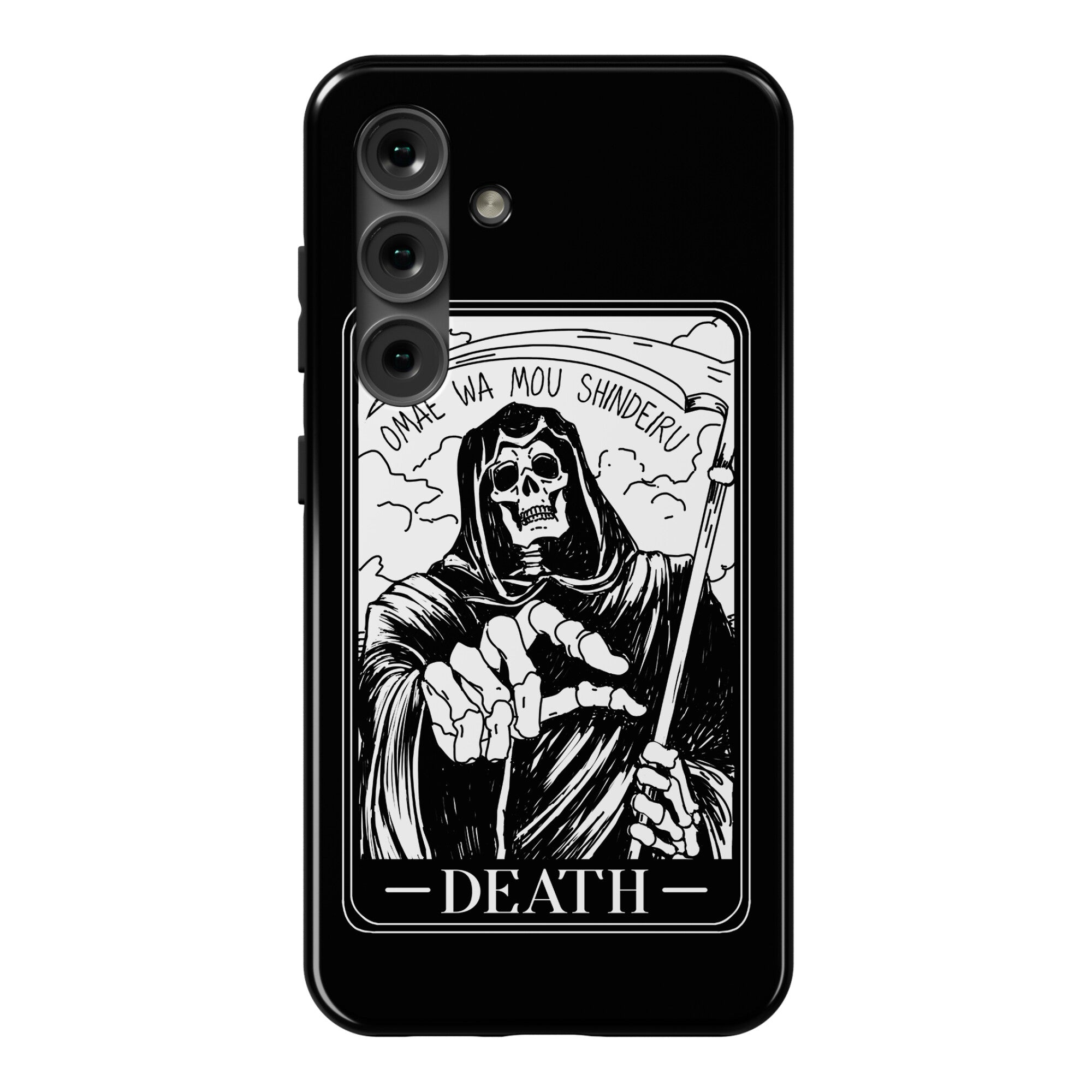 Omae Wa Mou Shindeiru Death Tarot Card Phone Case