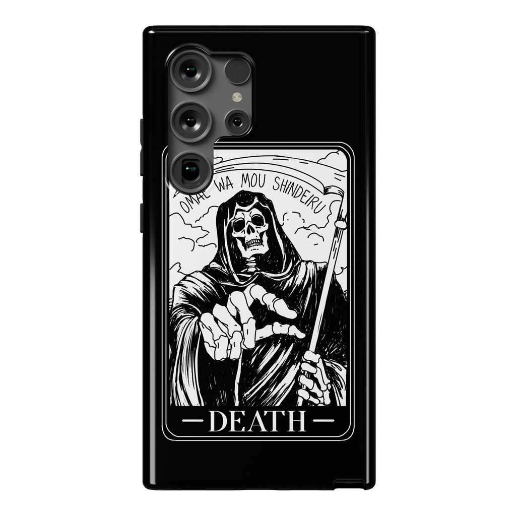 Omae Wa Mou Shindeiru Death Tarot Card Phone Case