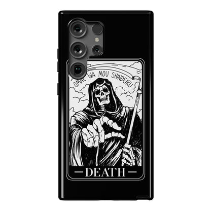 Omae Wa Mou Shindeiru Death Tarot Card Phone Case