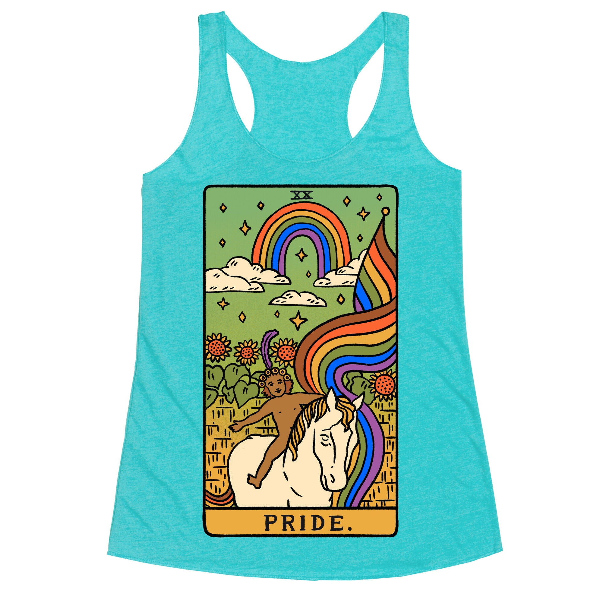 Pride Tarot Racerback Tank