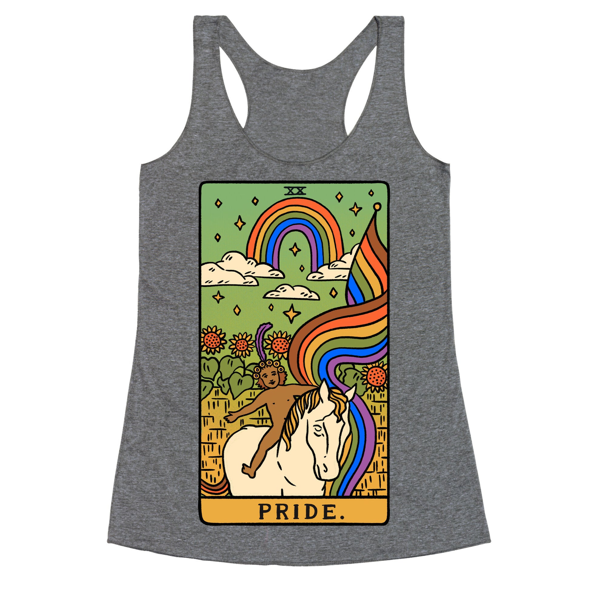 Pride Tarot Racerback Tank