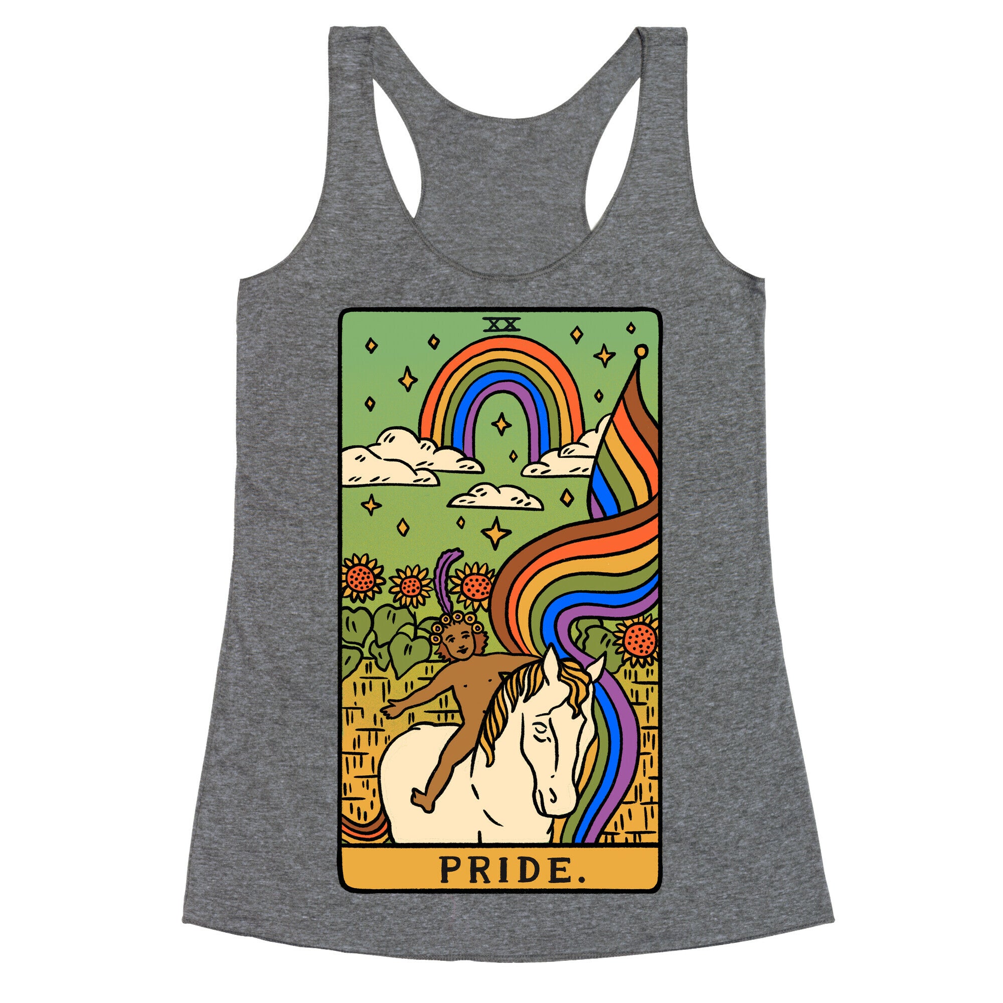 Pride Tarot Racerback Tank