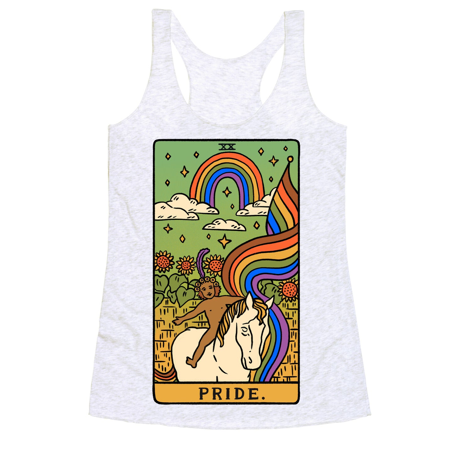 Pride Tarot Racerback Tank