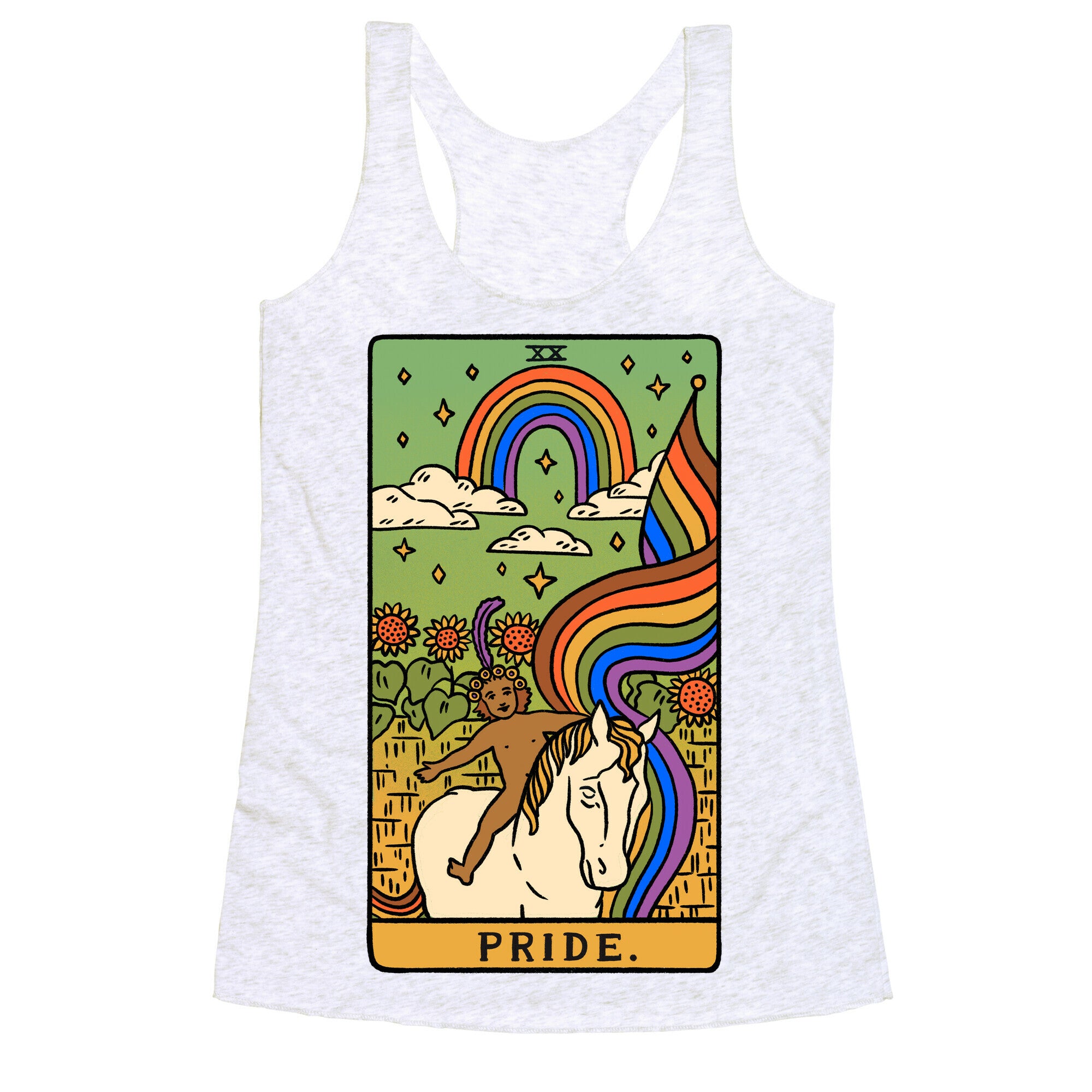 Pride Tarot Racerback Tank