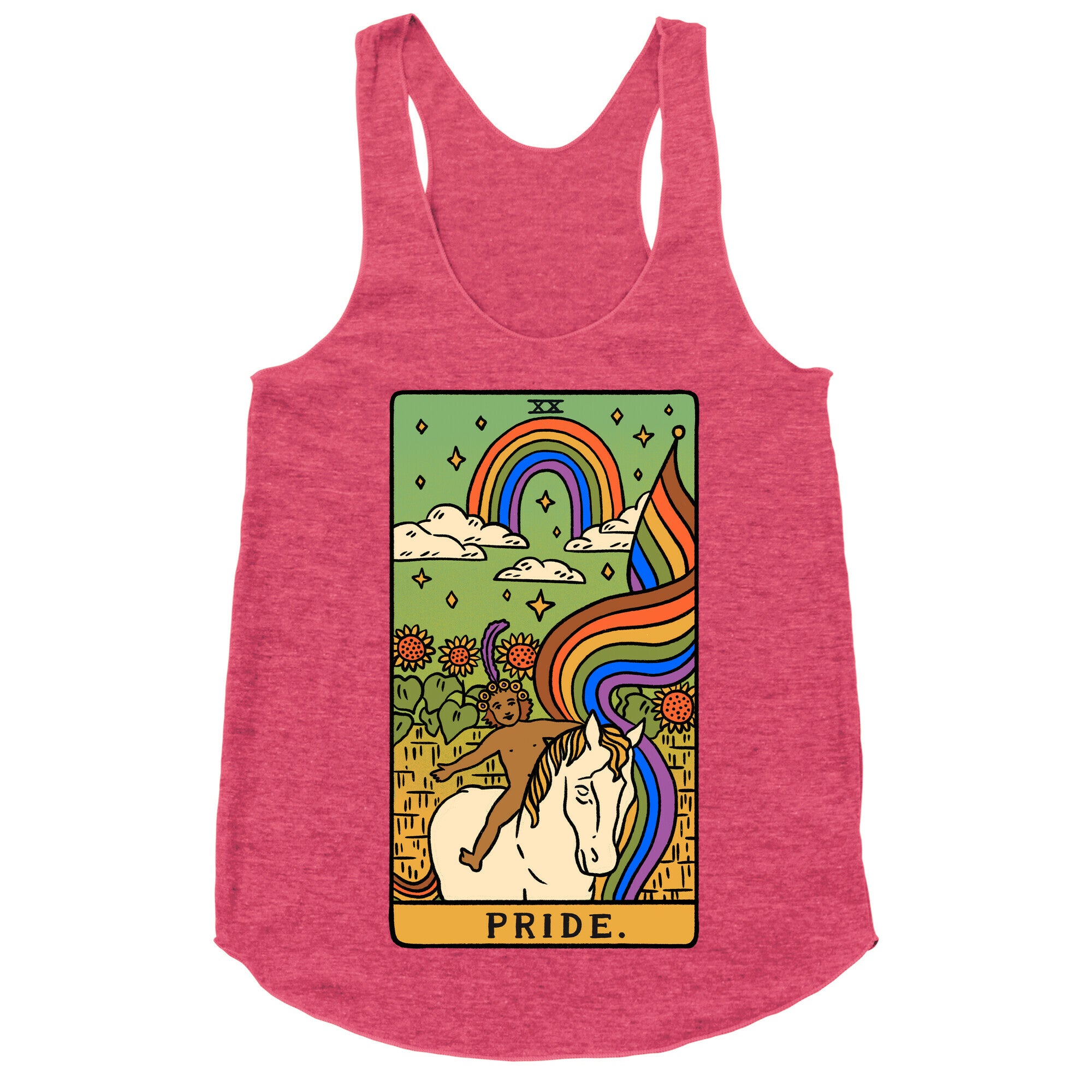 Pride Tarot Racerback Tank