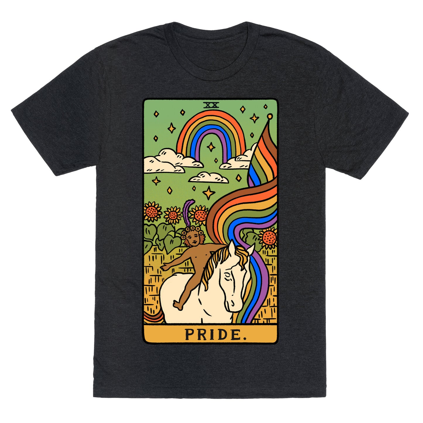 Pride Tarot Unisex Triblend Tee