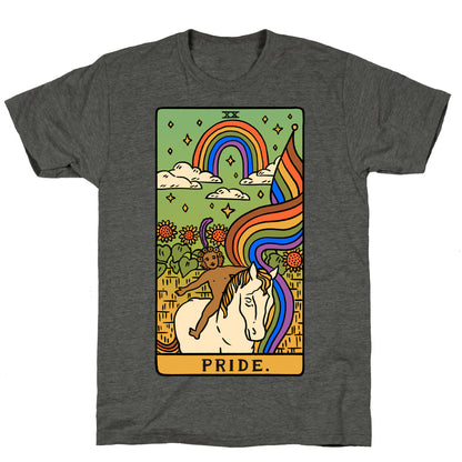 Pride Tarot Unisex Triblend Tee