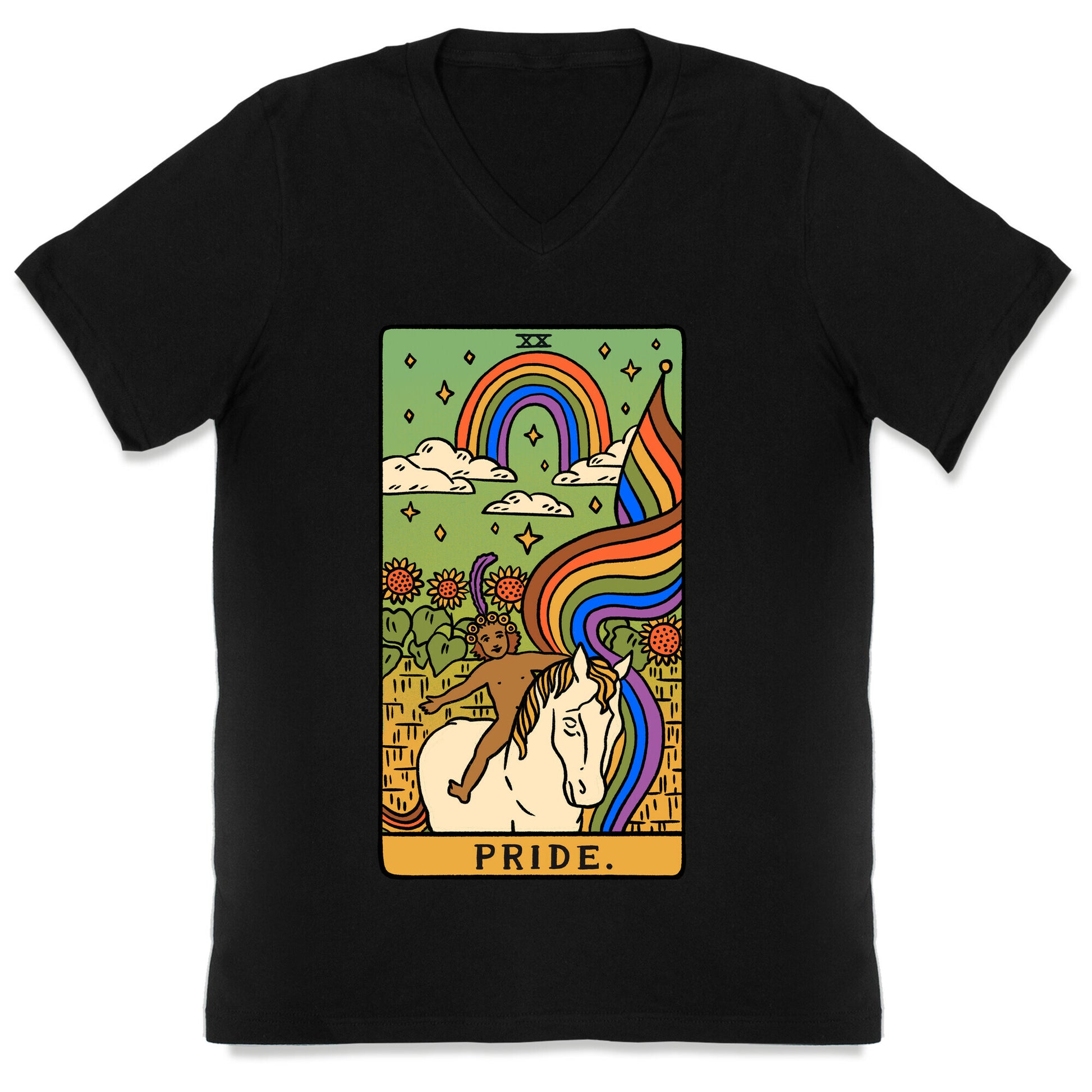 Pride Tarot V-Neck