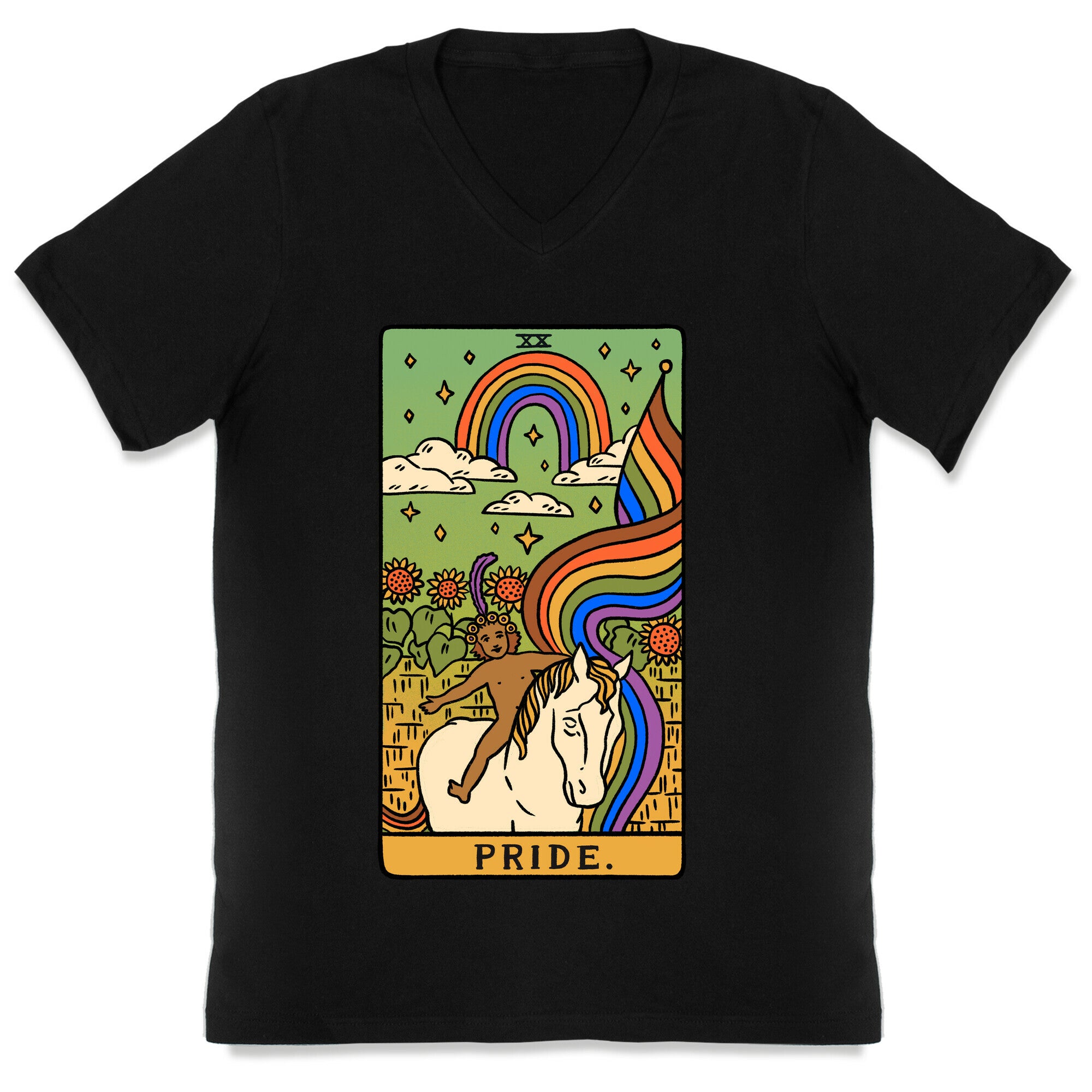 Pride Tarot V-Neck