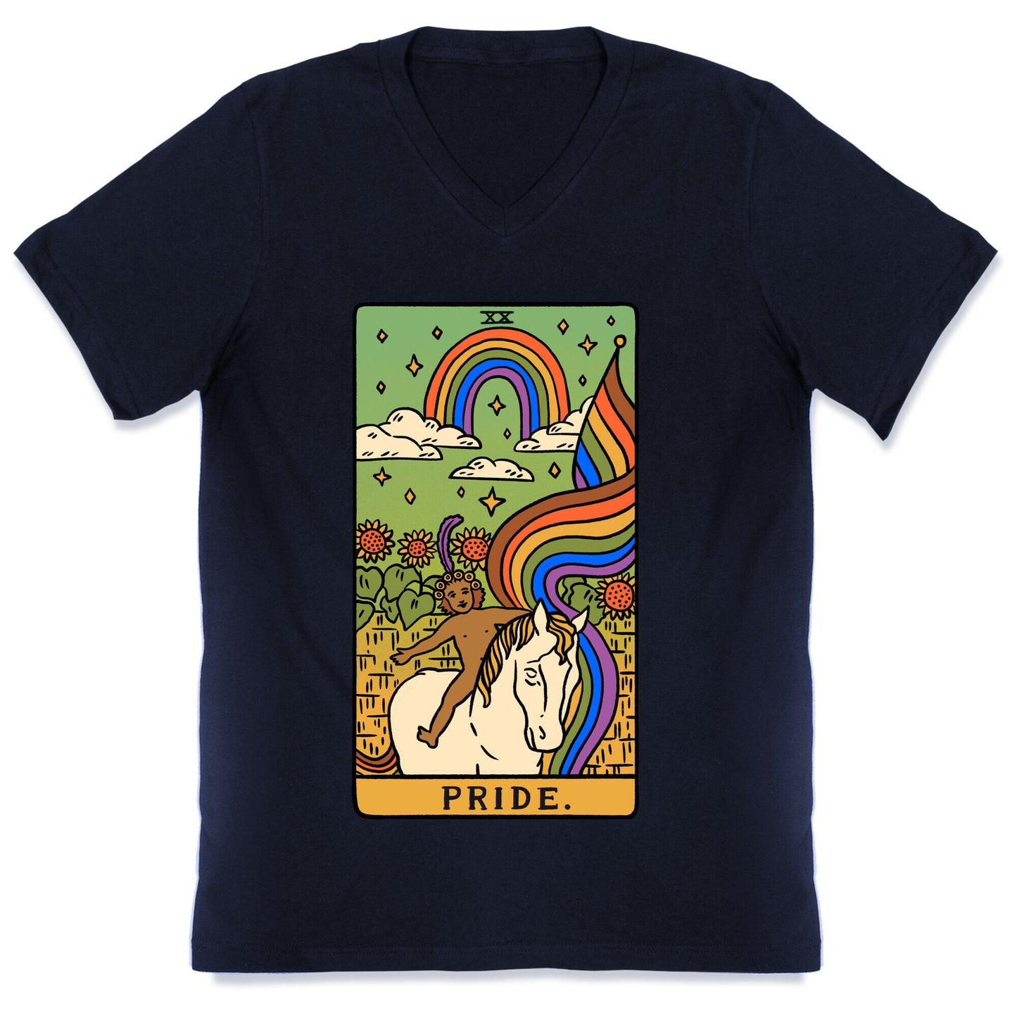 Pride Tarot V-Neck