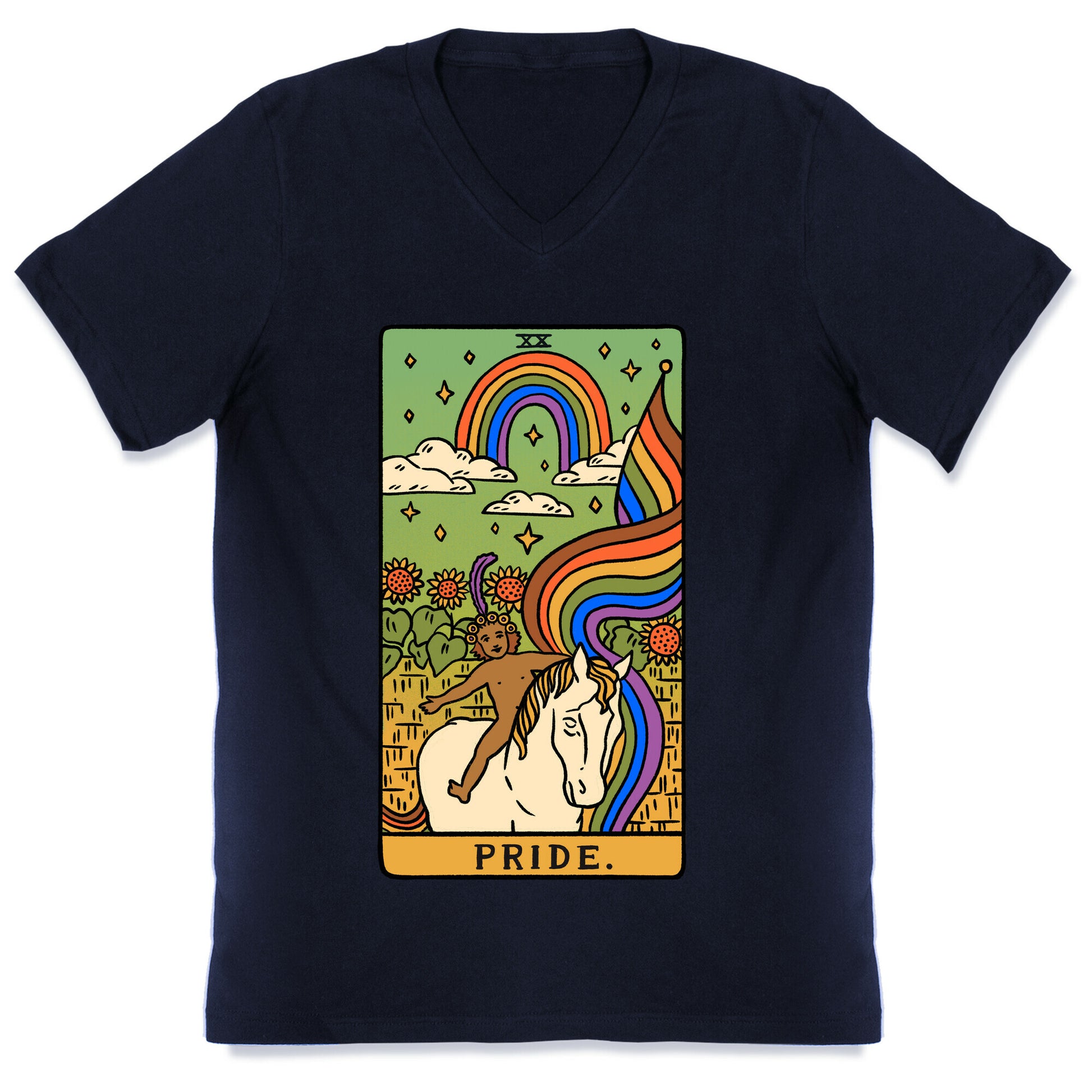Pride Tarot V-Neck