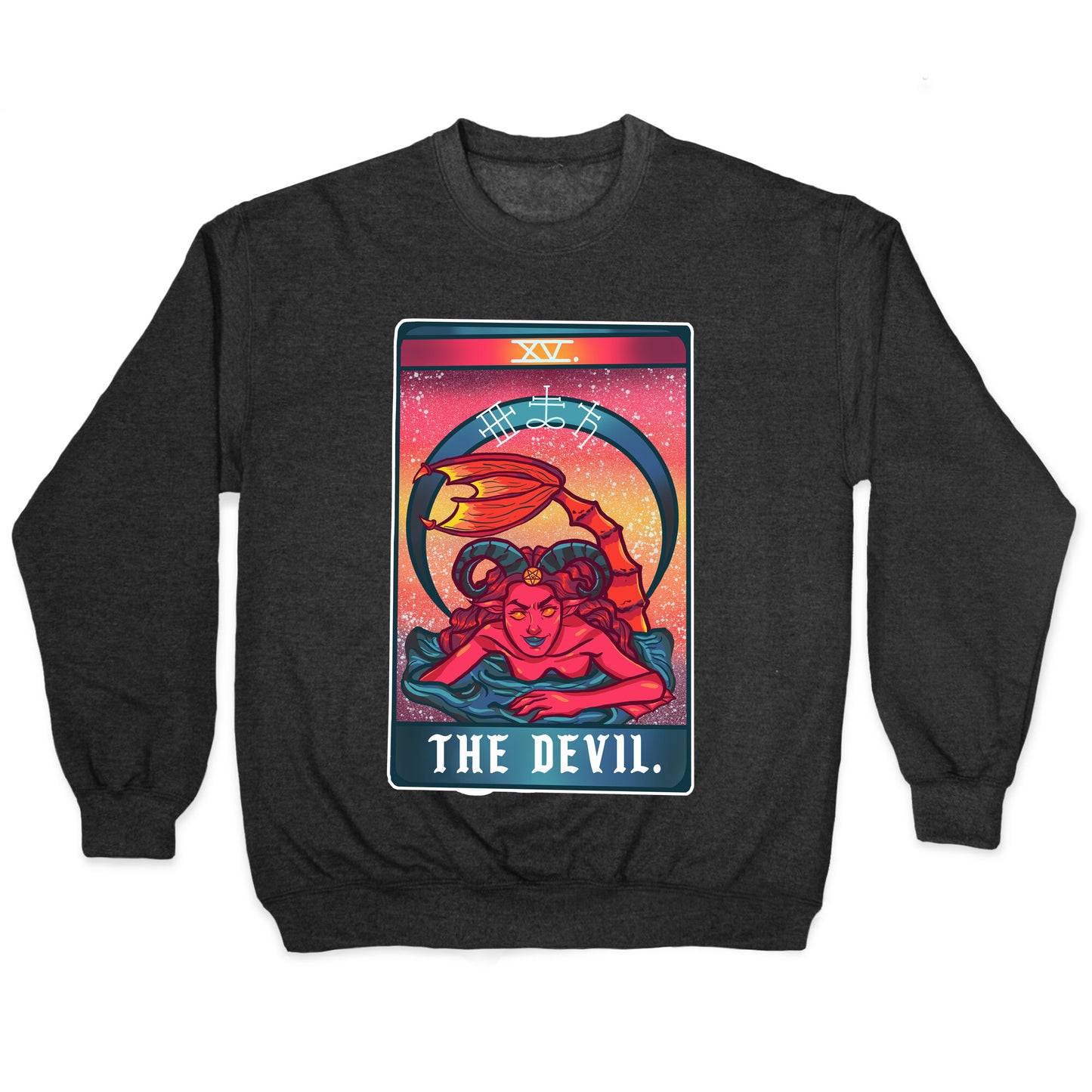 The Devil Siren Tarot Crewneck Sweatshirt