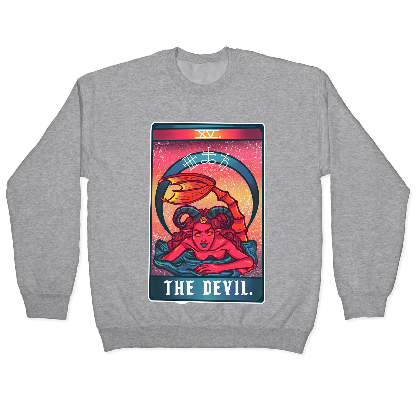 The Devil Siren Tarot Crewneck Sweatshirt