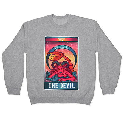 The Devil Siren Tarot Crewneck Sweatshirt