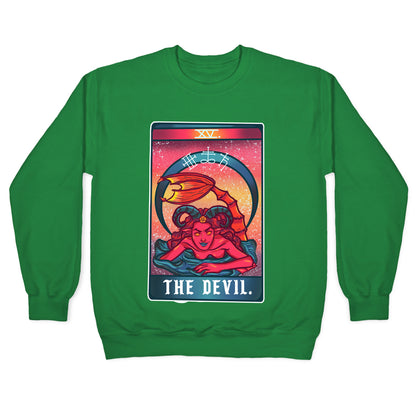 The Devil Siren Tarot Crewneck Sweatshirt