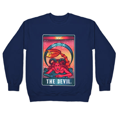 The Devil Siren Tarot Crewneck Sweatshirt