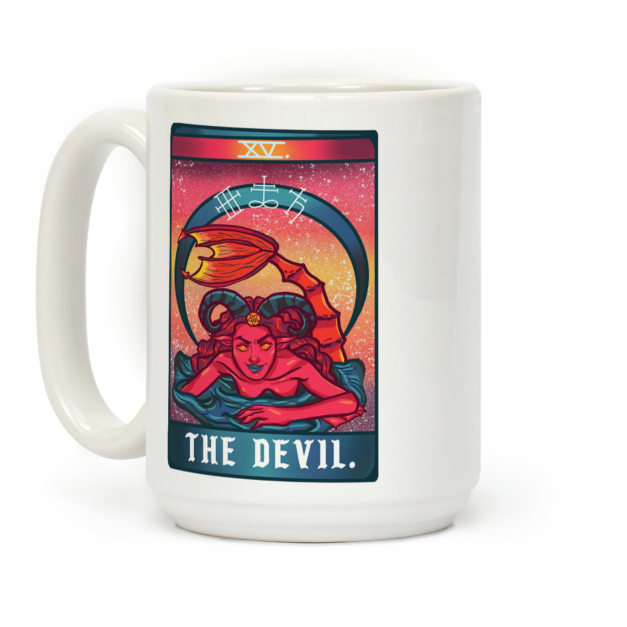 The Devil Siren Tarot Coffee Mug