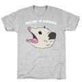 Racism Is Garbage Possum T-Shirt