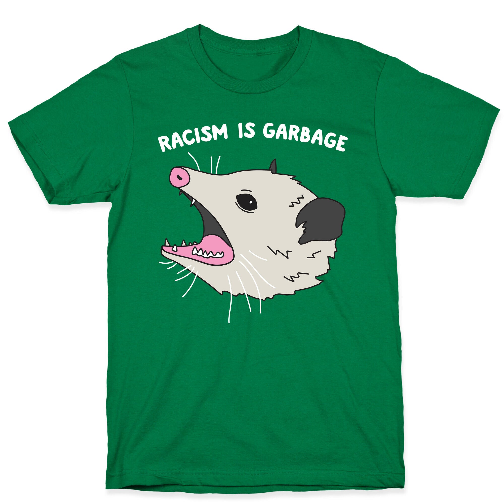 Racism Is Garbage Possum T-Shirt