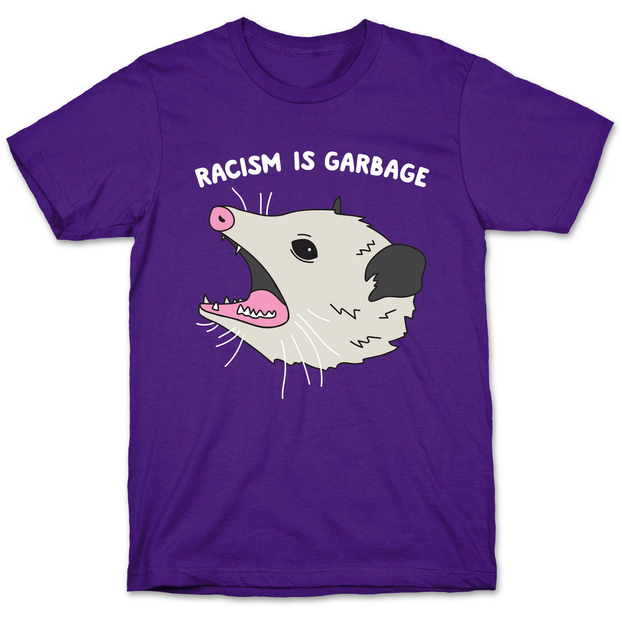 Racism Is Garbage Possum T-Shirt