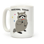 Pansexual Trash Raccoon Coffee Mug