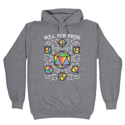 Roll For Pride DnD Dice Hoodie