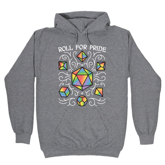 Roll For Pride DnD Dice Hoodie
