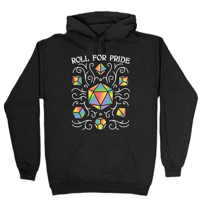Roll For Pride DnD Dice Hoodie