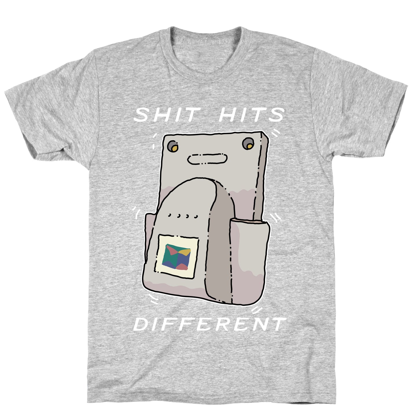 Shit Hits Different (Rumble Pack) T-Shirt