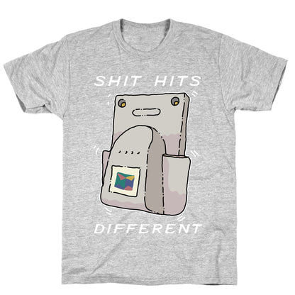 Shit Hits Different (Rumble Pack) T-Shirt