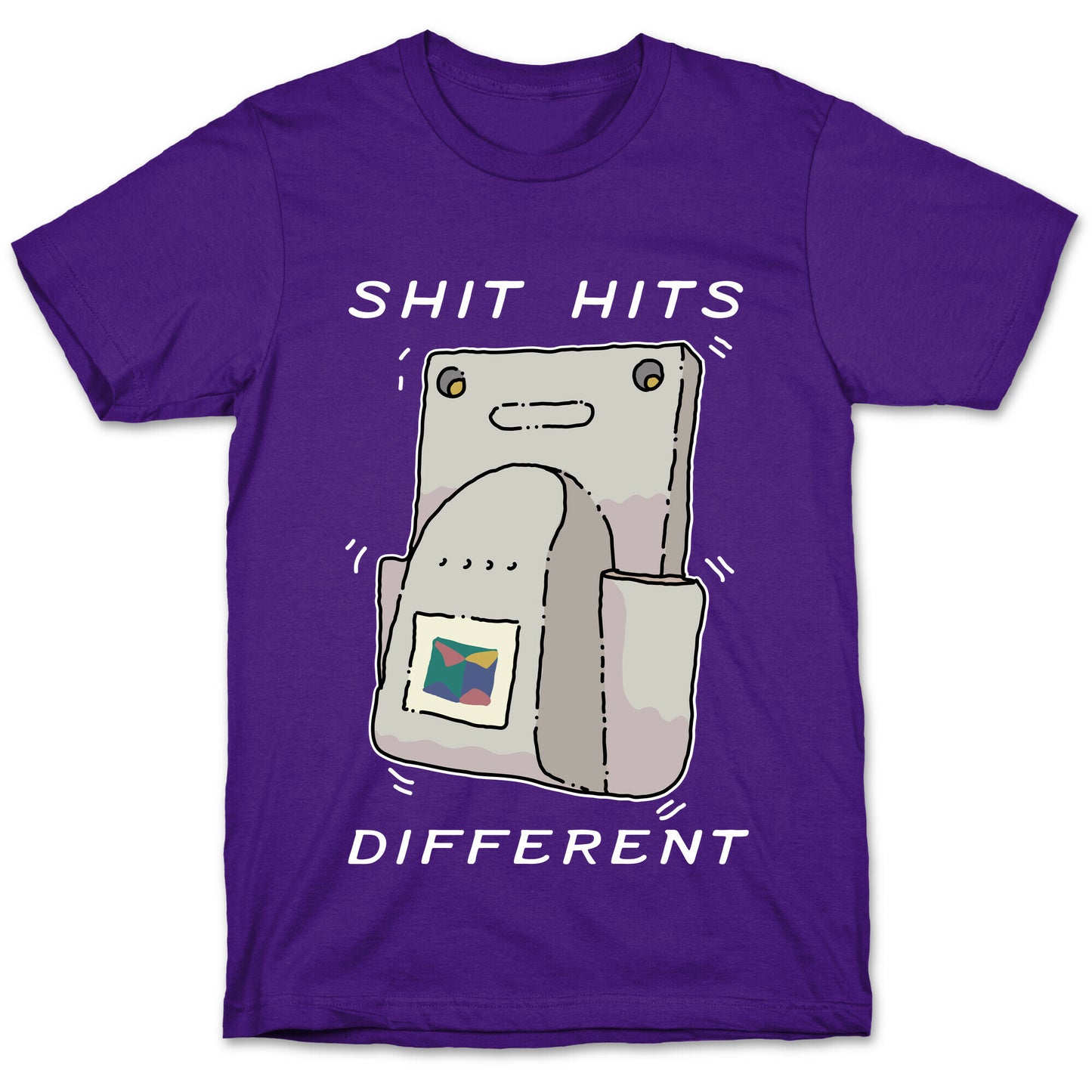 Shit Hits Different (Rumble Pack) T-Shirt