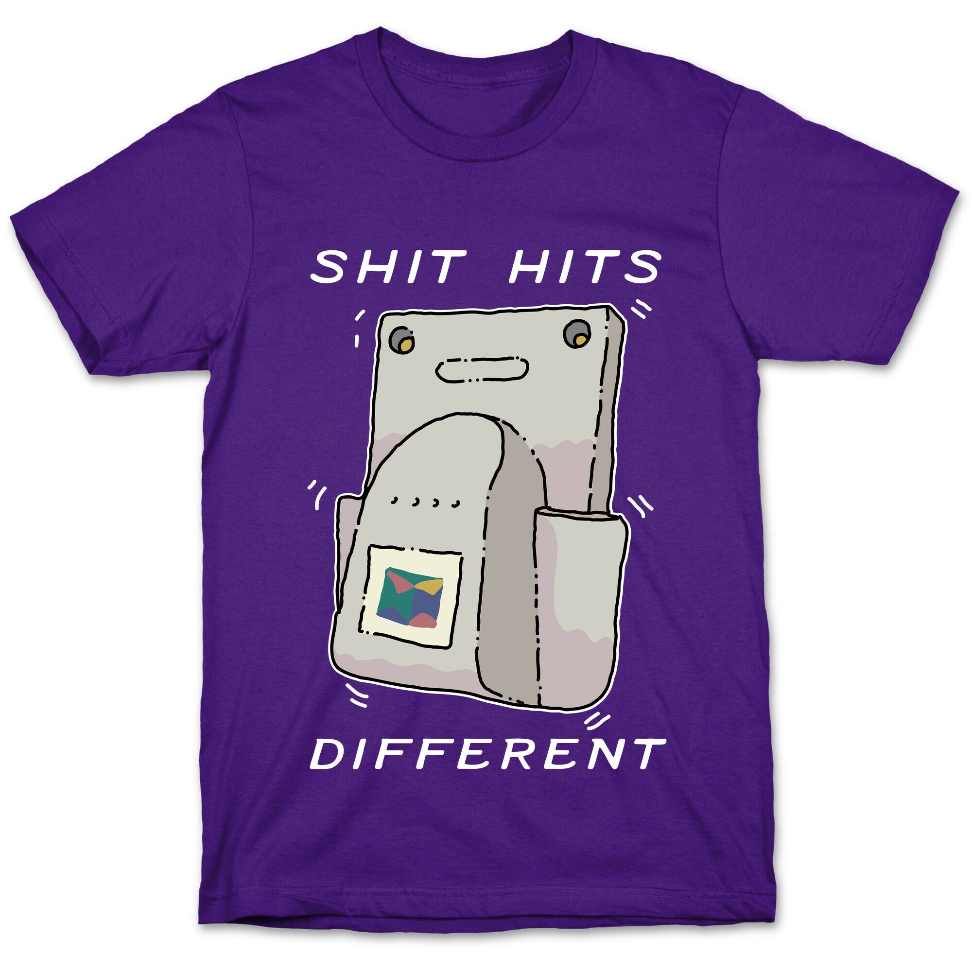 Shit Hits Different (Rumble Pack) T-Shirt