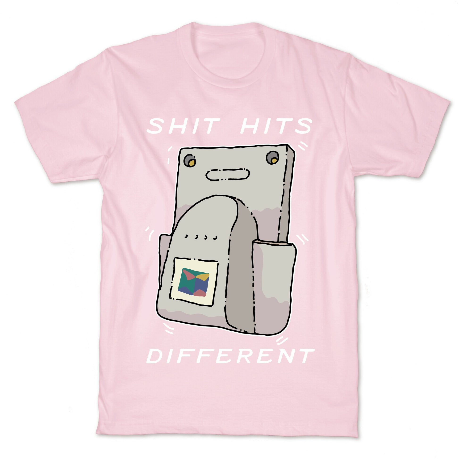Shit Hits Different (Rumble Pack) T-Shirt