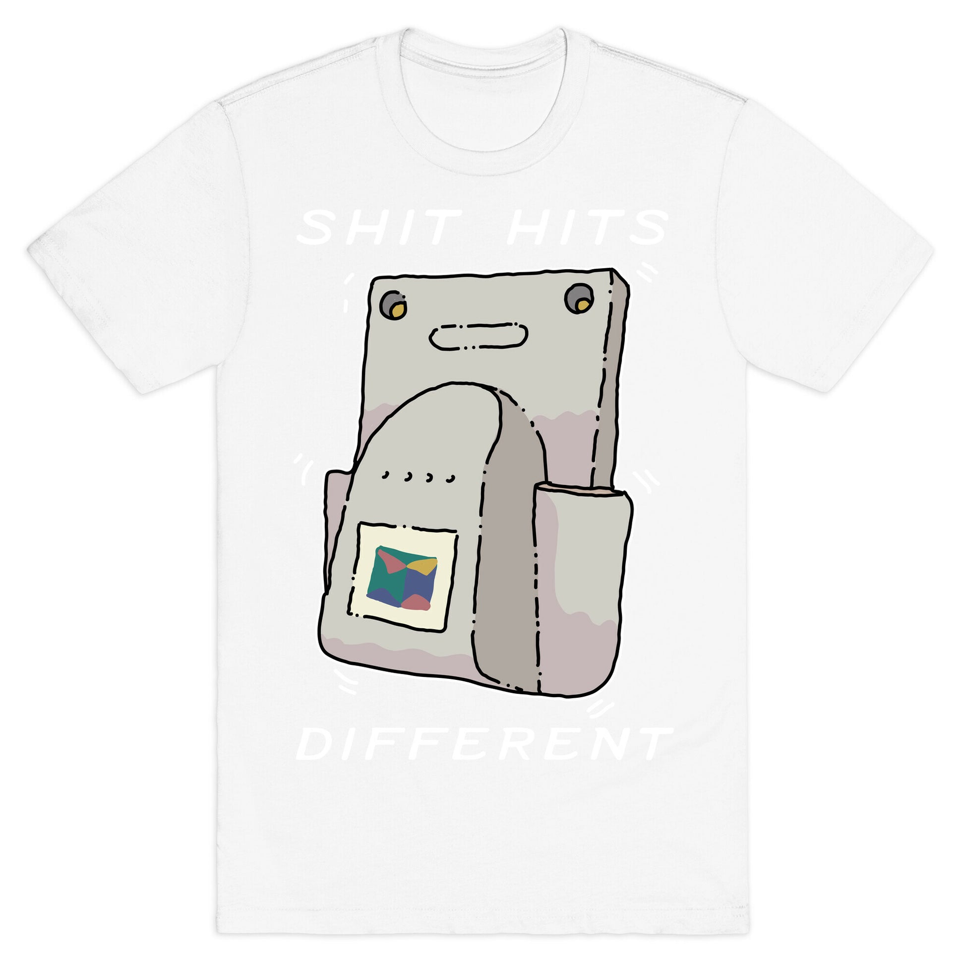 Shit Hits Different (Rumble Pack) T-Shirt