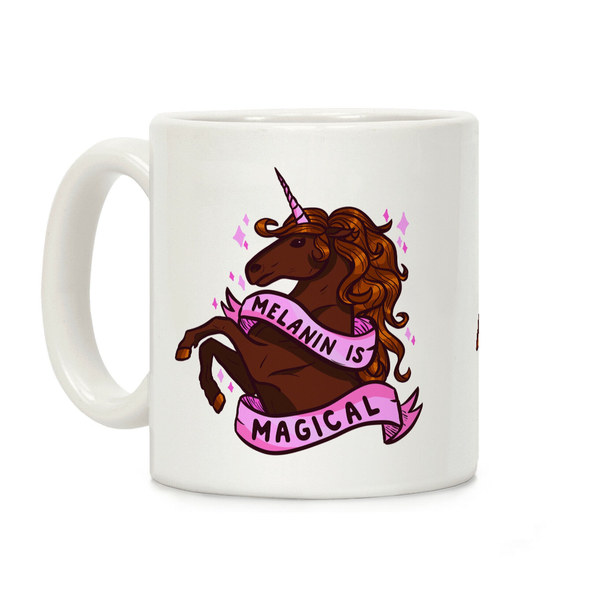 Melanin is Magical Unicorn Coffee Mug
