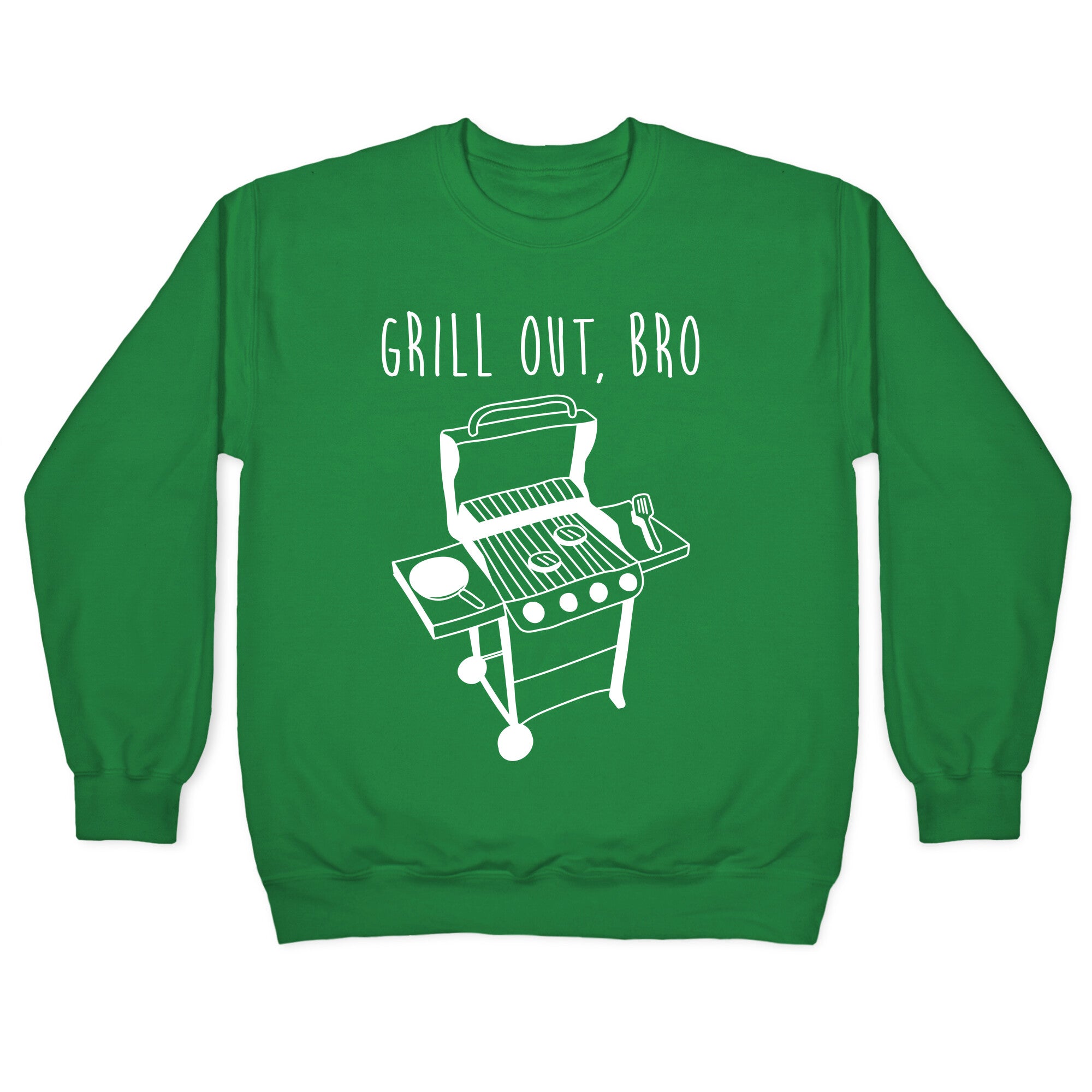 Grill Out, Bro Crewneck Sweatshirt