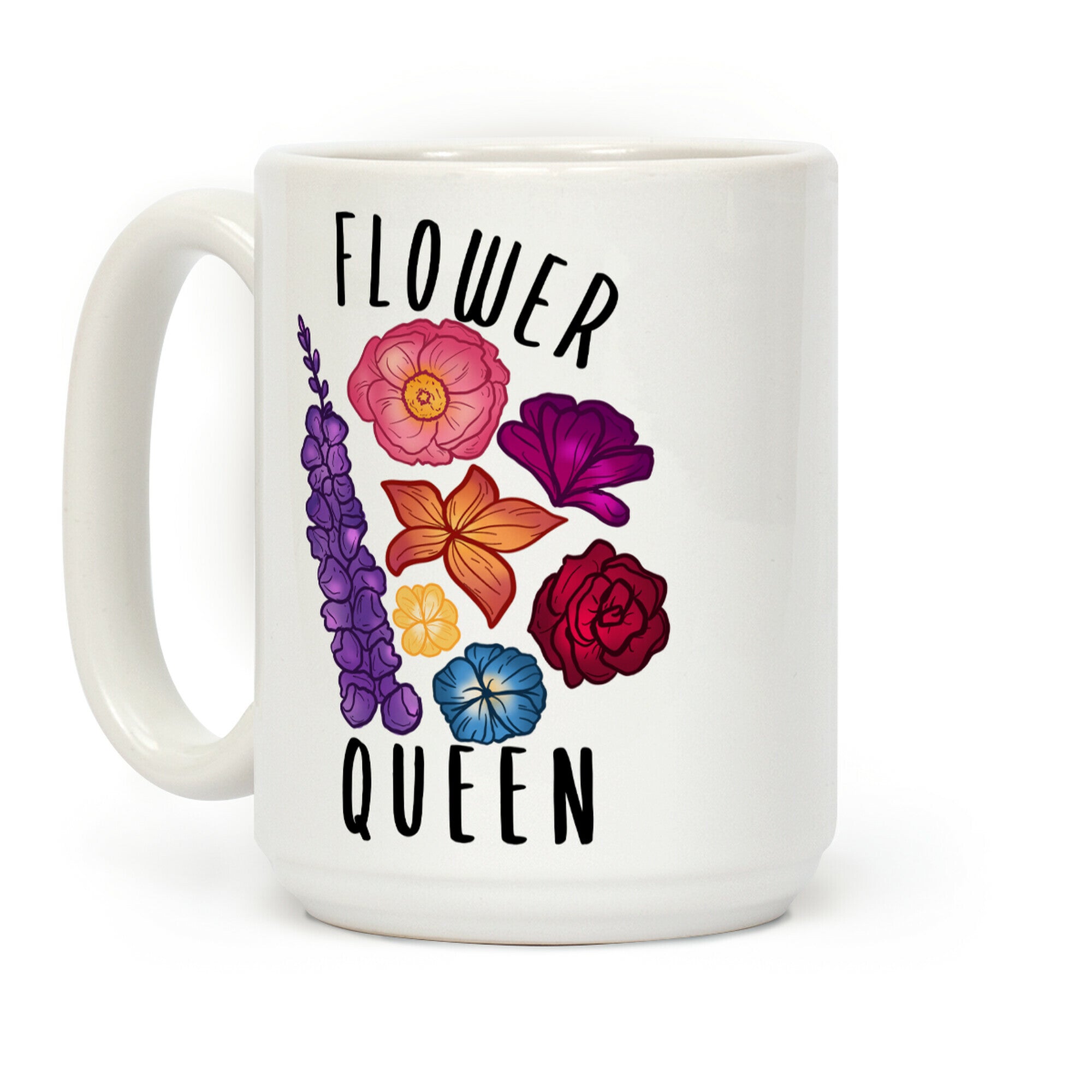 Flower Queen Coffee Mug