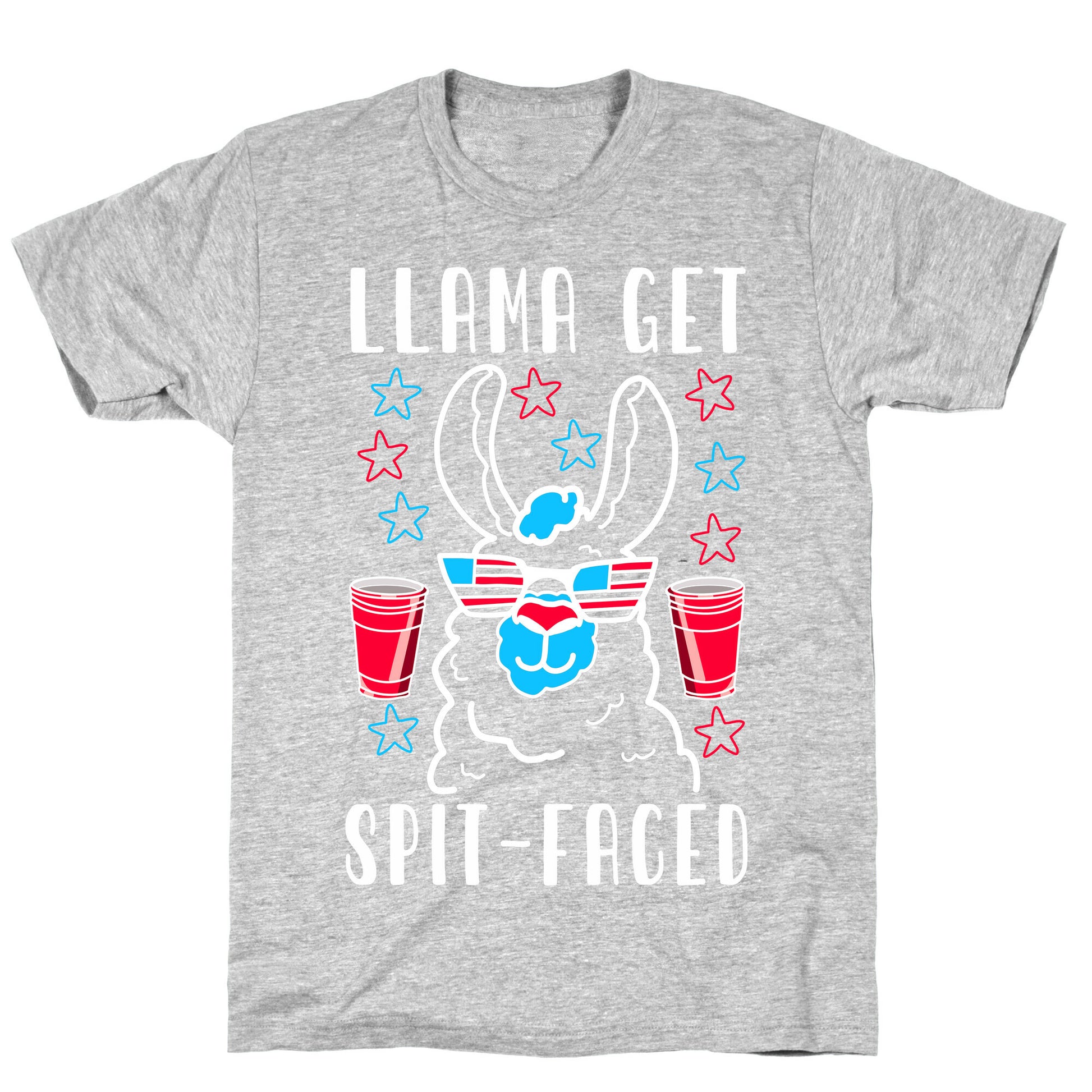 Llama Get Spit-Faced T-Shirt