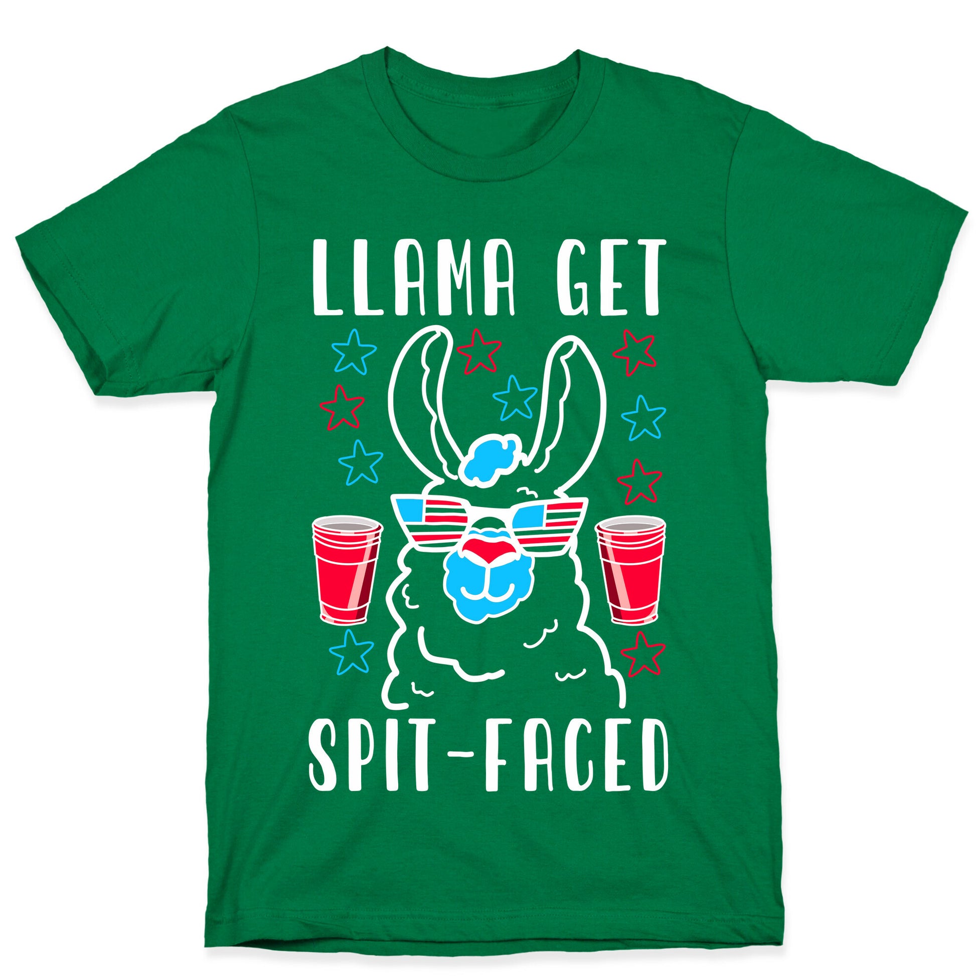Llama Get Spit-Faced T-Shirt
