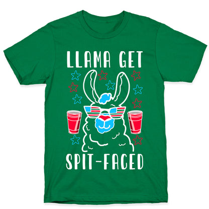 Llama Get Spit-Faced T-Shirt